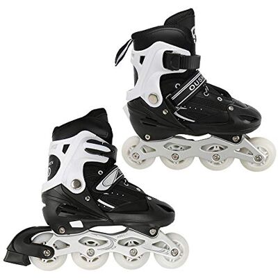 LANTUS Patins à Roues alignées réglables avec Roues Lumineuses pour Enfants et Adultes pour Filles et garçons, Hommes et Femmes - Publicité LANTUS Patins à Roues alignées réglables avec Roues Lumineuses pour Enfants et Adultes pour Filles et garçons, Hommes et Femmes - Publicité