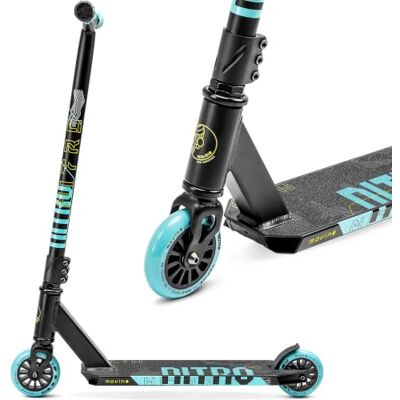 Trottinette Freestyle Movino Roulements ABEC 9 Trottinette Enfant-Résistante aux Acrobaties Pro Stunt Scooter Roues de 100mm Poids 3,3kg Aluminium 6061 - Publicité Trottinette Freestyle Movino Roulements ABEC 9 Trottinette Enfant-Résistante aux Acrobaties Pro Stunt Scooter Roues de 100mm Poids 3,3kg Aluminium 6061 - Publicité