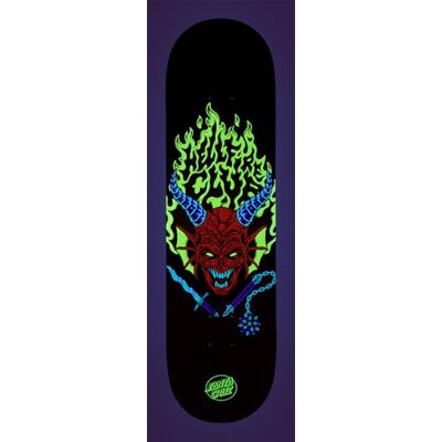 Santa Cruz Stranger Things Hellfire Club Planche de skateboard 21 x 80,8 cm - Publicité Santa Cruz Stranger Things Hellfire Club Planche de skateboard 21 x 80,8 cm - Publicité