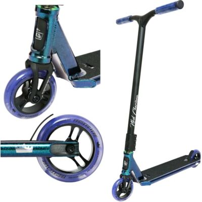 NKD Trottinette de Stunt – RIZZ Roulements Haute Performance ABEC-9 Guidon Rotatif à 360° pour Le Freestyle Alliage d’Aluminium 6061 Durable - Publicité NKD Trottinette de Stunt – RIZZ Roulements Haute Performance ABEC-9 Guidon Rotatif à 360° pour Le Freestyle Alliage d’Aluminium 6061 Durable - Publicité