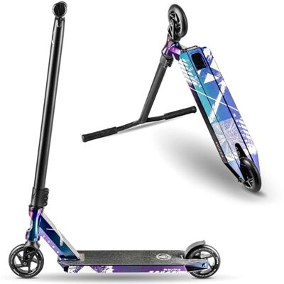 Trottinette Freestyle Movino X-Core Trottinette Enfant et Adulte Résistante aux Acrobaties Pro Stunt Scooter Trottinette Tout Terrain Poids 3,2kg - Publicité Trottinette Freestyle Movino X-Core Trottinette Enfant et Adulte Résistante aux Acrobaties Pro Stunt Scooter Trottinette Tout Terrain Poids 3,2kg - Publicité