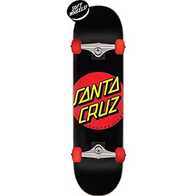 SANTA CRUZ Skateboard Complet Classic Dot 7.25 x 27.00 - Publicité SANTA CRUZ Skateboard Complet Classic Dot 7.25 x 27.00 - Publicité