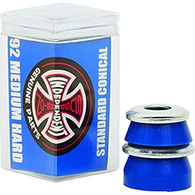 Indy Independent Truck Skateboard Bushings Standard Conical Medium Hard 92 Blue by Independent - Publicité Indy Independent Truck Skateboard Bushings Standard Conical Medium Hard 92 Blue by Independent - Publicité