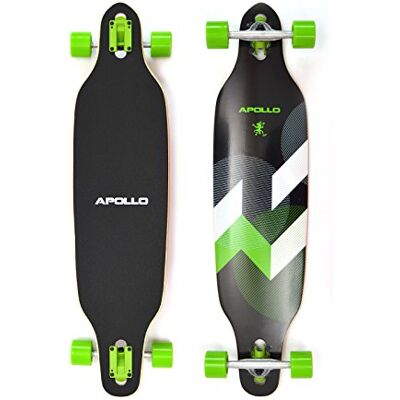 Apollo Longboard SUVA, Drop Through Freeride Skate - Publicité Apollo Longboard SUVA, Drop Through Freeride Skate - Publicité