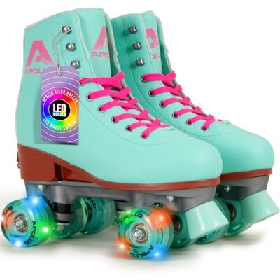 Apollo Patins à roulettes, 3 Tailles Réglables, 31 au 49 - Publicité Apollo Patins à roulettes, 3 Tailles Réglables, 31 au 49 - Publicité