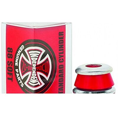 Independent Jeu de 4 gommes Cylinder Soft 88A Rouge - Publicité Independent Jeu de 4 gommes Cylinder Soft 88A Rouge - Publicité