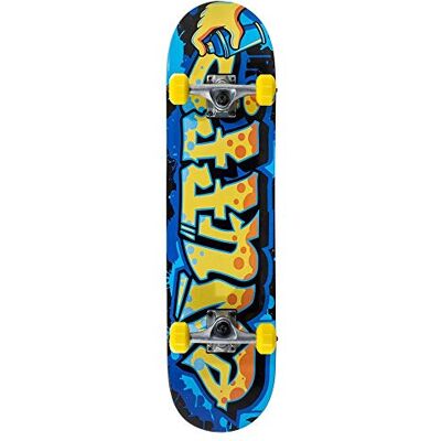 Enuff Graffiti II Skateboard Complet Jaune 7.75'' - Publicité Enuff Graffiti II Skateboard Complet Jaune 7.75'' - Publicité