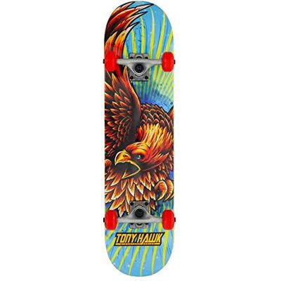 Tony Hawk Golden Hawk Longboard, Adultes Unisexe, Multicolore, 7,75 Pouces - Publicité Tony Hawk Golden Hawk Longboard, Adultes Unisexe, Multicolore, 7,75 Pouces - Publicité