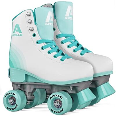 Apollo Patin à roulettes, Patins à roulettes Fille et Garçon, Adolescents et Adultes, Roller Femme et Homme à 4 Roues, Patin Classique, 3 Tailles Réglables du 31 au 42 - Publicité Apollo Patin à roulettes, Patins à roulettes Fille et Garçon, Adolescents et Adultes, Roller Femme et Homme à 4 Roues, Patin Classique, 3 Tailles Réglables du 31 au 42 - Publicité