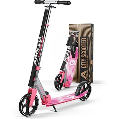Apollo Trotinette Phantom Pro, Roues XXL 200mm Freestyle de Ville, City Scooter Pliable, Hauteur Ajustable, Adultes et Enfants - Publicité Apollo Trotinette Phantom Pro, Roues XXL 200mm Freestyle de Ville, City Scooter Pliable, Hauteur Ajustable, Adultes et Enfants - Publicité