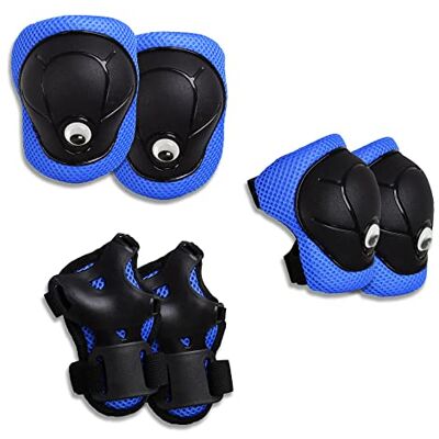 Crazy Safety - Ensemble de Protection - Bleu - Taille Unique - Safety Gear - Publicité Crazy Safety - Ensemble de Protection - Bleu - Taille Unique - Safety Gear - Publicité
