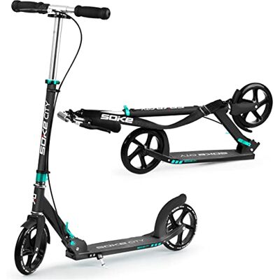 Soke Cityroller Scooter Roller Tretroller Kickroller Kickscooter City - Publicité Soke Cityroller Scooter Roller Tretroller Kickroller Kickscooter City - Publicité
