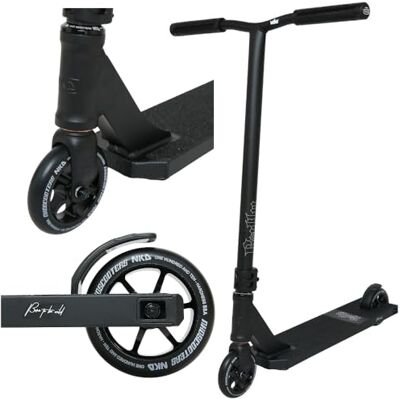 NKD Trottinette de Stunt – Rally V4 Roulements Haute Performance ABEC-9 Guidon Rotatif à 360° pour Le Freestyle Alliage d’Aluminium 6061 Durable - Publicité NKD Trottinette de Stunt – Rally V4 Roulements Haute Performance ABEC-9 Guidon Rotatif à 360° pour Le Freestyle Alliage d’Aluminium 6061 Durable - Publicité
