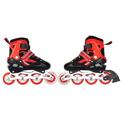 LANTUS Patins à Roues alignées réglables avec Roues Lumineuses pour Enfants et Adultes pour Filles et garçons, Hommes et Femmes - Publicité LANTUS Patins à Roues alignées réglables avec Roues Lumineuses pour Enfants et Adultes pour Filles et garçons, Hommes et Femmes - Publicité