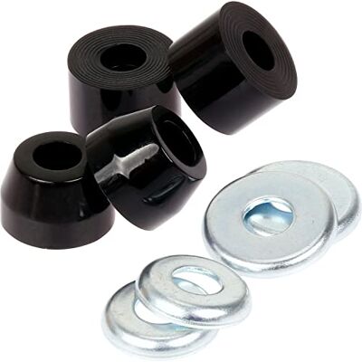 FunTomia Caoutchouc de direction pour longboard, skateboard ou mini board (Bushings) pour deux axes - Publicité FunTomia Caoutchouc de direction pour longboard, skateboard ou mini board (Bushings) pour deux axes - Publicité