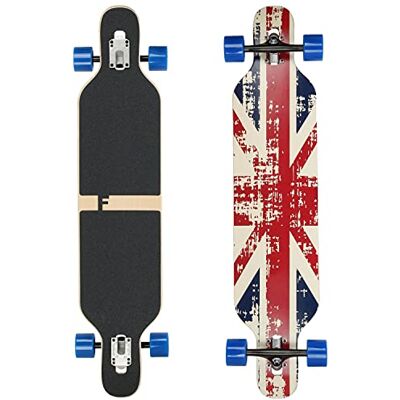 FunTomia Flex2 Longboard Camber Angleterre Jusqu'à 84 kg - Publicité FunTomia Flex2 Longboard Camber Angleterre Jusqu'à 84 kg - Publicité