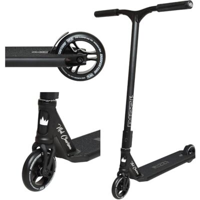 NKD Trottinette de Stunt – RIZZ Roulements Haute Performance ABEC-9 Guidon Rotatif à 360° pour Le Freestyle Alliage d’Aluminium 6061 Durable - Publicité NKD Trottinette de Stunt – RIZZ Roulements Haute Performance ABEC-9 Guidon Rotatif à 360° pour Le Freestyle Alliage d’Aluminium 6061 Durable - Publicité