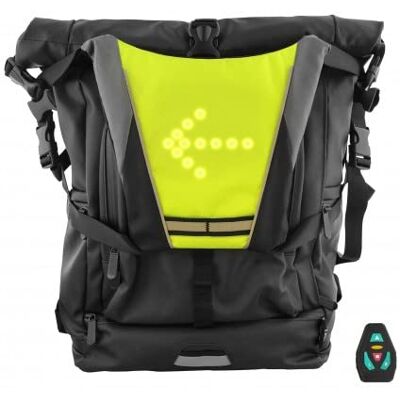 T'nB Gilet signalétique avec LED directionnelles Urban Moov Jaune Noir et Jaune 40 x 30 x cm - Publicité T'nB Gilet signalétique avec LED directionnelles Urban Moov Jaune Noir et Jaune 40 x 30 x cm - Publicité