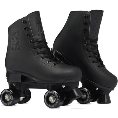 RAVEN Patins a roulettes Embos du 31 au 34 Adulte Enfant Noir Mixte Taille Ajustable Femme Fille Roller Quad - Publicité RAVEN Patins a roulettes Embos du 31 au 34 Adulte Enfant Noir Mixte Taille Ajustable Femme Fille Roller Quad - Publicité