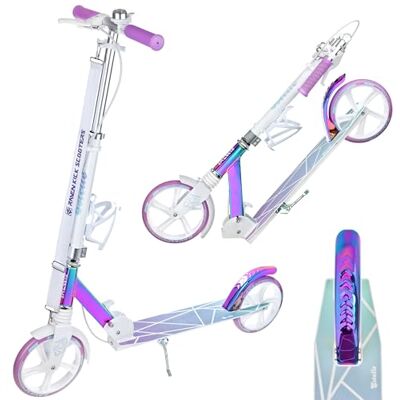 Raven Trottinette Grande Roue Estelle Pro 200mm RAVEN Enfant Noir/Neo Chrome Mixte Stunt Scooter Robuste Kickscooter Enfant Mixte Noir/Neo Chrome - Publicité Raven Trottinette Grande Roue Estelle Pro 200mm RAVEN Enfant Noir/Neo Chrome Mixte Stunt Scooter Robuste Kickscooter Enfant Mixte Noir/Neo Chrome - Publicité