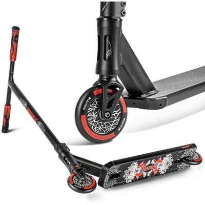 Scooter Movino Maniac Système de Compression IHC Trottinette Freestyle Tout Terrain Street Deck Roues à Noyau Plein de 110 mm - Publicité Scooter Movino Maniac Système de Compression IHC Trottinette Freestyle Tout Terrain Street Deck Roues à Noyau Plein de 110 mm - Publicité
