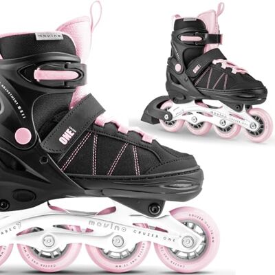 Patins à Roues Alignées Ajustables Movino Cruzer One Pointure 38-41 Longueur de la Semelle Intérieure 24-26 cm - Publicité Patins à Roues Alignées Ajustables Movino Cruzer One Pointure 38-41 Longueur de la Semelle Intérieure 24-26 cm - Publicité