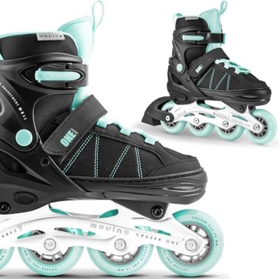 Patins à Roues Alignées Ajustables Movino Cruzer One Pointure 38-41 Longueur de la Semelle Intérieure 24-26 cm - Publicité Patins à Roues Alignées Ajustables Movino Cruzer One Pointure 38-41 Longueur de la Semelle Intérieure 24-26 cm - Publicité