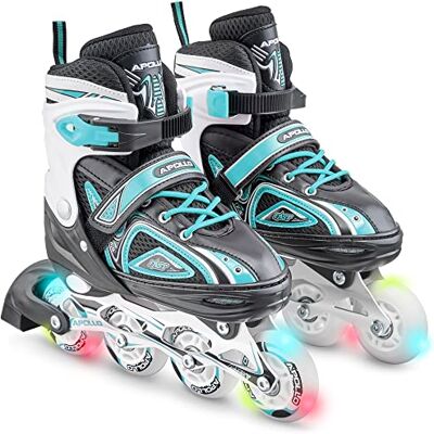Apollo Super Blades Menthe 35-38 Rollers - Publicité Apollo Super Blades Menthe 35-38 Rollers - Publicité