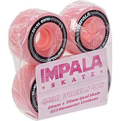 Impala Pack de 4 Roues (Pink) - Publicité Impala Pack de 4 Roues (Pink) - Publicité