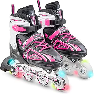 APOLLO - Super Blades - Rose - 35-38 Patins en ligne - Publicité APOLLO - Super Blades - Rose - 35-38 Patins en ligne - Publicité
