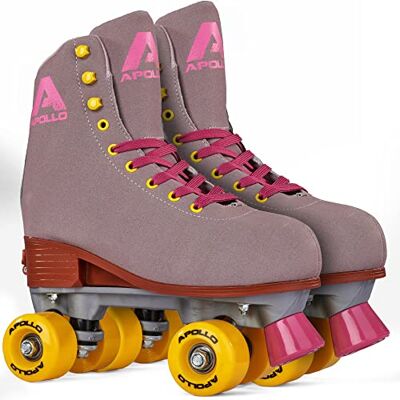 Apollo Patin à roulettes, Patins à roulettes Fille et Garçon, Adolescents et Adultes, Roller Femme et Homme à 4 Roues, Patin Classique, 3 Tailles Réglables du 31 au 72 - Publicité Apollo Patin à roulettes, Patins à roulettes Fille et Garçon, Adolescents et Adultes, Roller Femme et Homme à 4 Roues, Patin Classique, 3 Tailles Réglables du 31 au 72 - Publicité