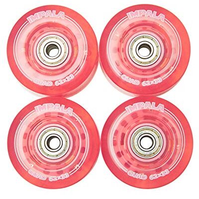 Impala Skate Pack de 4 Roues Lumineuses pour Patins à roulettes - Publicité Impala Skate Pack de 4 Roues Lumineuses pour Patins à roulettes - Publicité