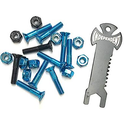 INDEPENDENT Trucks CO Vis 1" Phillips Blue Black - Publicité INDEPENDENT Trucks CO Vis 1" Phillips Blue Black - Publicité