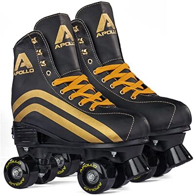 Apollo Patin à roulettes, Patins à roulettes Fille et Garçon, Adolescents et Adultes, Roller Femme et Homme à 4 Roues, Patin Classique, 3 Tailles Réglables du 31 au 62 - Publicité Apollo Patin à roulettes, Patins à roulettes Fille et Garçon, Adolescents et Adultes, Roller Femme et Homme à 4 Roues, Patin Classique, 3 Tailles Réglables du 31 au 62 - Publicité