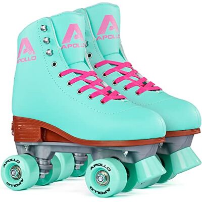 Apollo Patin à roulettes, Patins à roulettes Fille et Garçon, Adolescents et Adultes, Roller Femme et Homme à 4 Roues, Patin Classique, 3 Tailles Réglables du 31 au 50 - Publicité Apollo Patin à roulettes, Patins à roulettes Fille et Garçon, Adolescents et Adultes, Roller Femme et Homme à 4 Roues, Patin Classique, 3 Tailles Réglables du 31 au 50 - Publicité