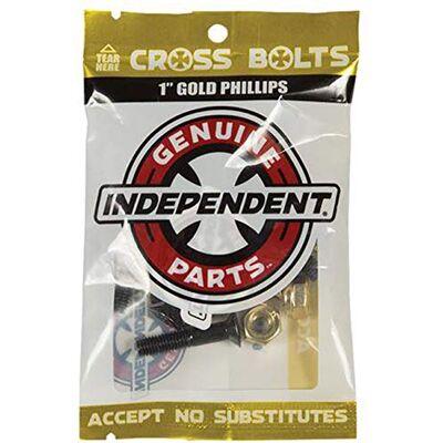 Independent Vis Cross Bolts Phillips Gold 1 - Publicité Independent Vis Cross Bolts Phillips Gold 1 - Publicité