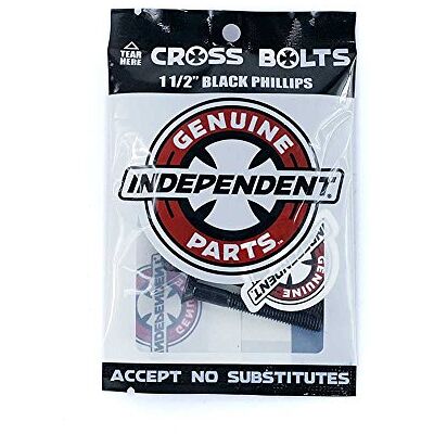INDEPENDENT Phillips Bolts x8 Black 1.50 Inch - Publicité INDEPENDENT Phillips Bolts x8 Black 1.50 Inch - Publicité