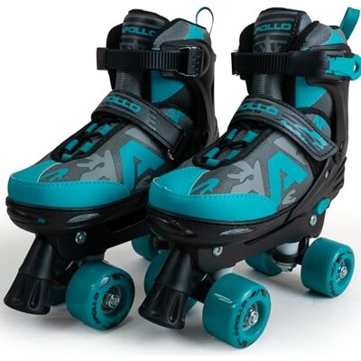 Apollo Champion Patins à roulettes réglables pour Enfants, Tailles 31-42 - Publicité Apollo Champion Patins à roulettes réglables pour Enfants, Tailles 31-42 - Publicité