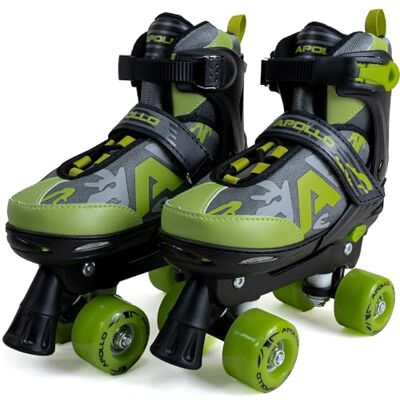 Apollo Champion Patins à roulettes réglables à LED, Tailles 31-42 - Publicité Apollo Champion Patins à roulettes réglables à LED, Tailles 31-42 - Publicité