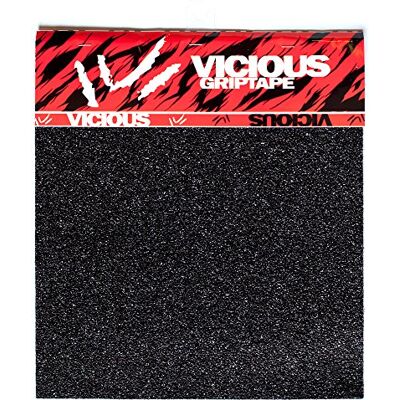 Vicious Rayne Longboards GripTape Lot de 4 grips pour longboard/skateboard Noir 101,6 x 27,9 cm - Publicité Vicious Rayne Longboards GripTape Lot de 4 grips pour longboard/skateboard Noir 101,6 x 27,9 cm - Publicité