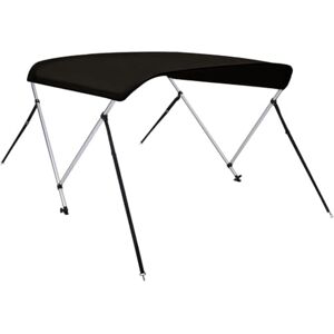 vidaXL Auvent Bimini à 2 arceaux Noir 180x150x110 cm, Toit Bimini pour Bateau, Housse de Bateau, auvent Bimini pour Bateau, Couverture de Bateau - Publicité vidaXL Auvent Bimini à 2 arceaux Noir 180x150x110 cm, Toit Bimini pour Bateau, Housse de Bateau, auvent Bimini pour Bateau, Couverture de Bateau - Publicité