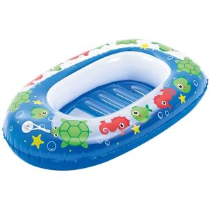 Bestway - Junior - Bleu - 102 x 69 cm - Bateau gonflable - Publicité Bestway - Junior - Bleu - 102 x 69 cm - Bateau gonflable - Publicité