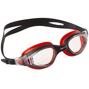 SEAC Ritmo, Lunettes Natation Piscine et mer pour Femme et Homme, Noir/Rouge - Publicité SEAC Ritmo, Lunettes Natation Piscine et mer pour Femme et Homme, Noir/Rouge - Publicité