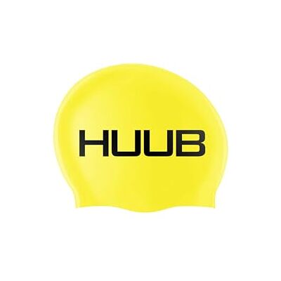 Huub Bonnet de Bain – Jaune – Facile à étirer, léger – Unisexe – Plat moulé 100% Silicone – Excellente durabilité - Publicité Huub Bonnet de Bain – Jaune – Facile à étirer, léger – Unisexe – Plat moulé 100% Silicone – Excellente durabilité - Publicité