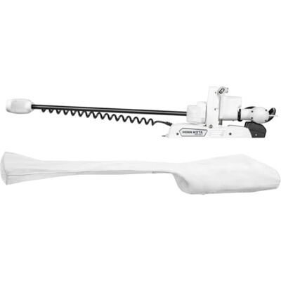 Oceansouth Housse de moteur à la traîne pour Minn Kota Riptide Instinct Quest – PVC AtlasXPRO de qualité marine – Convient aux longueurs de tige de 152,4 cm à 254 cm – 4 tailles et 3 couleurs (blanc - Publicité Oceansouth Housse de moteur à la traîne pour Minn Kota Riptide Instinct Quest – PVC AtlasXPRO de qualité marine – Convient aux longueurs de tige de 152,4 cm à 254 cm – 4 tailles et 3 couleurs (blanc - Publicité