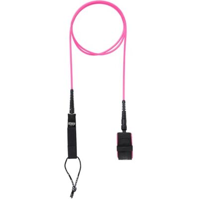 Mystic 2025 Surf Leash mollet Rose vif - Publicité Mystic 2025 Surf Leash mollet Rose vif - Publicité