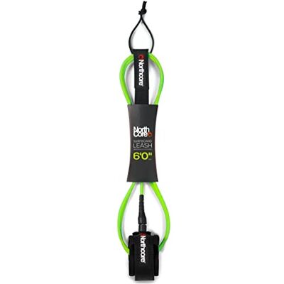 Northcore Leash De Planche De Surf 6 Pieds 2024 Green - Publicité Northcore Leash De Planche De Surf 6 Pieds 2024 Green - Publicité