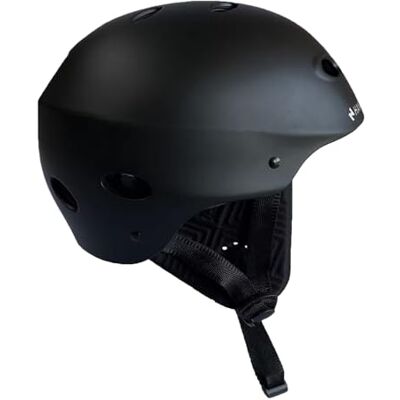 HANA Outdoors HANA Casque de Protection Nautique Unisexe pour Wakeboard, Paddle, Kite, Kayak Coque ABS & Mousse EVA Molette de Réglage & Protège-Tympans Amovibles Noir - Publicité HANA Outdoors HANA Casque de Protection Nautique Unisexe pour Wakeboard, Paddle, Kite, Kayak Coque ABS & Mousse EVA Molette de Réglage & Protège-Tympans Amovibles Noir - Publicité