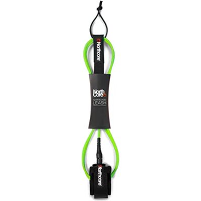 Northcore Leash De Planche De Surf 7FT 2024 Green - Publicité Northcore Leash De Planche De Surf 7FT 2024 Green - Publicité