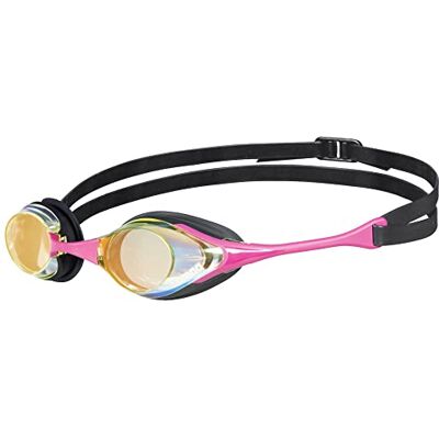 Arena - Cobra Swipe Mirror - Jaune - Rose - Goggles - Publicité Arena - Cobra Swipe Mirror - Jaune - Rose - Goggles - Publicité